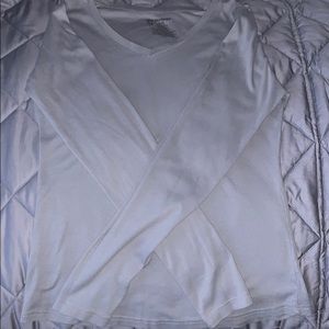 Gray long sleeve shirt